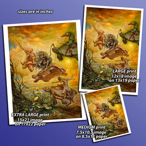 Print - Slowly Cometh the Apocalypse