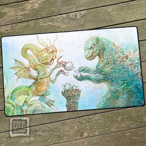 Playmat - Tea Time in the Land of Monsters