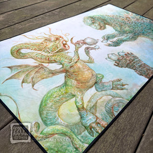 Playmat - Tea Time in the Land of Monsters