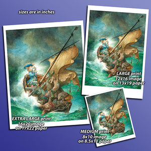 Print - Tea in the Tempest