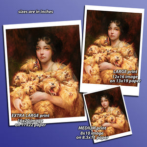 Print - Yorkie Horde