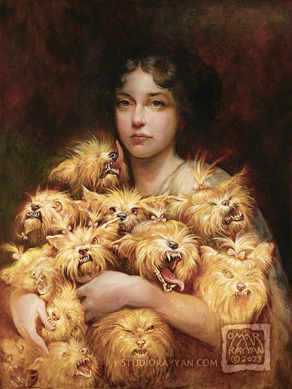 Print - Yorkie Horde